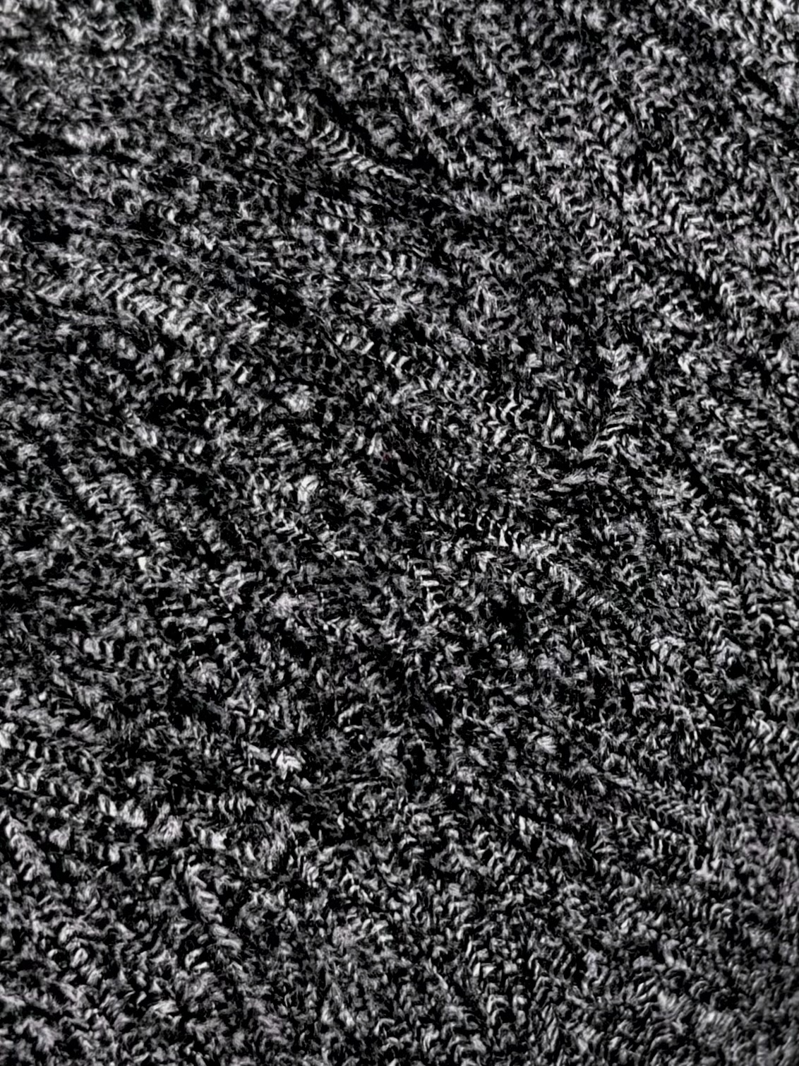 Luigi Boldrini SPUN TWEED Nm 6000 – Filato ciniglia in viscosa col. Piombo mélange
